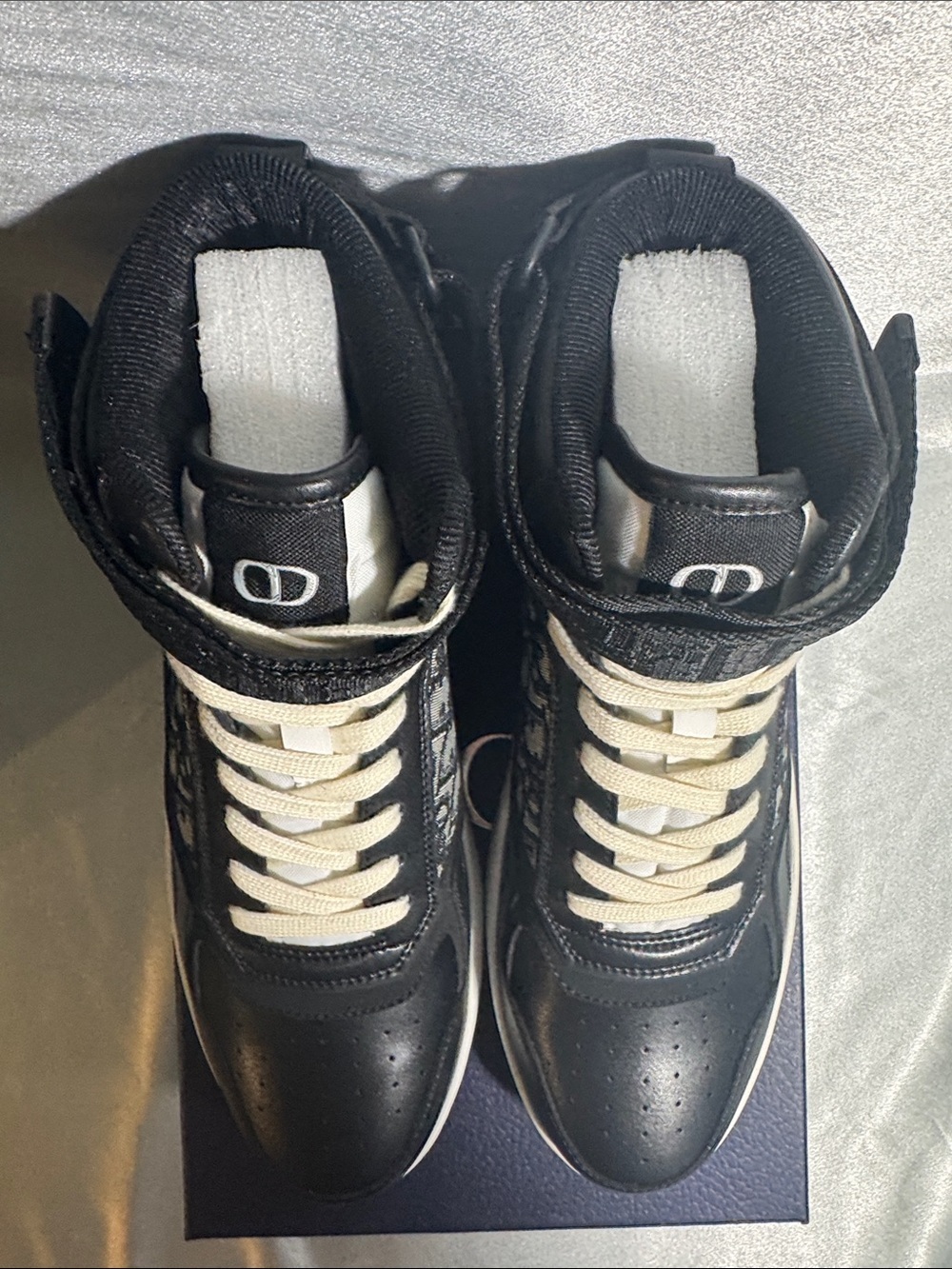 Dior B27 High-Top Sneaker in Black and Beige Colorway. “Rare”🔥New! Size: 12 - Picture 9 of 16